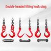 1-Ton 1-Meter Outdoor Manganese Steel Lifting Chain Sling with Double Hooks