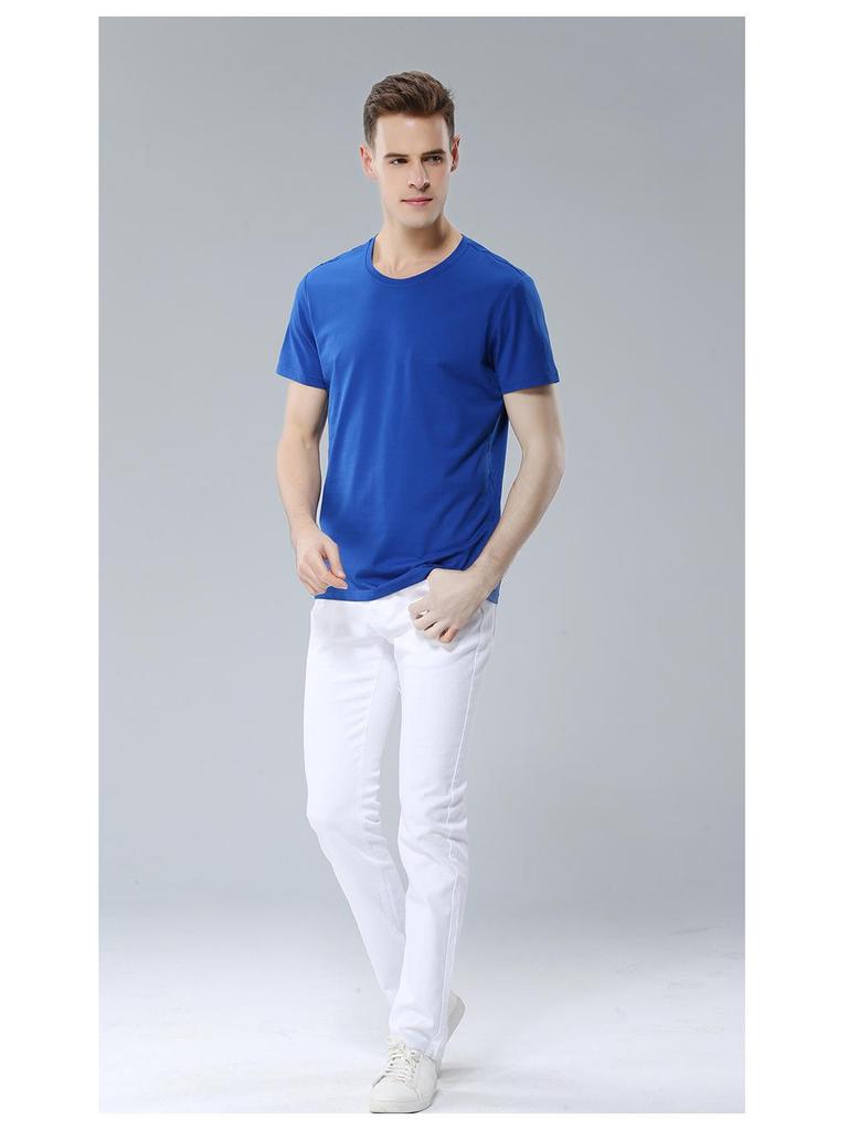 Custom Logo Quick-Dry Summer T-Shirt for Promotions and Workwear