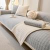 Milk Fleece Sofa Cushion Winter Short Plush Non-Slip Seat Cushion Simple And Advanced Sense Thickened Leather Sofa Cover Cover Cloth