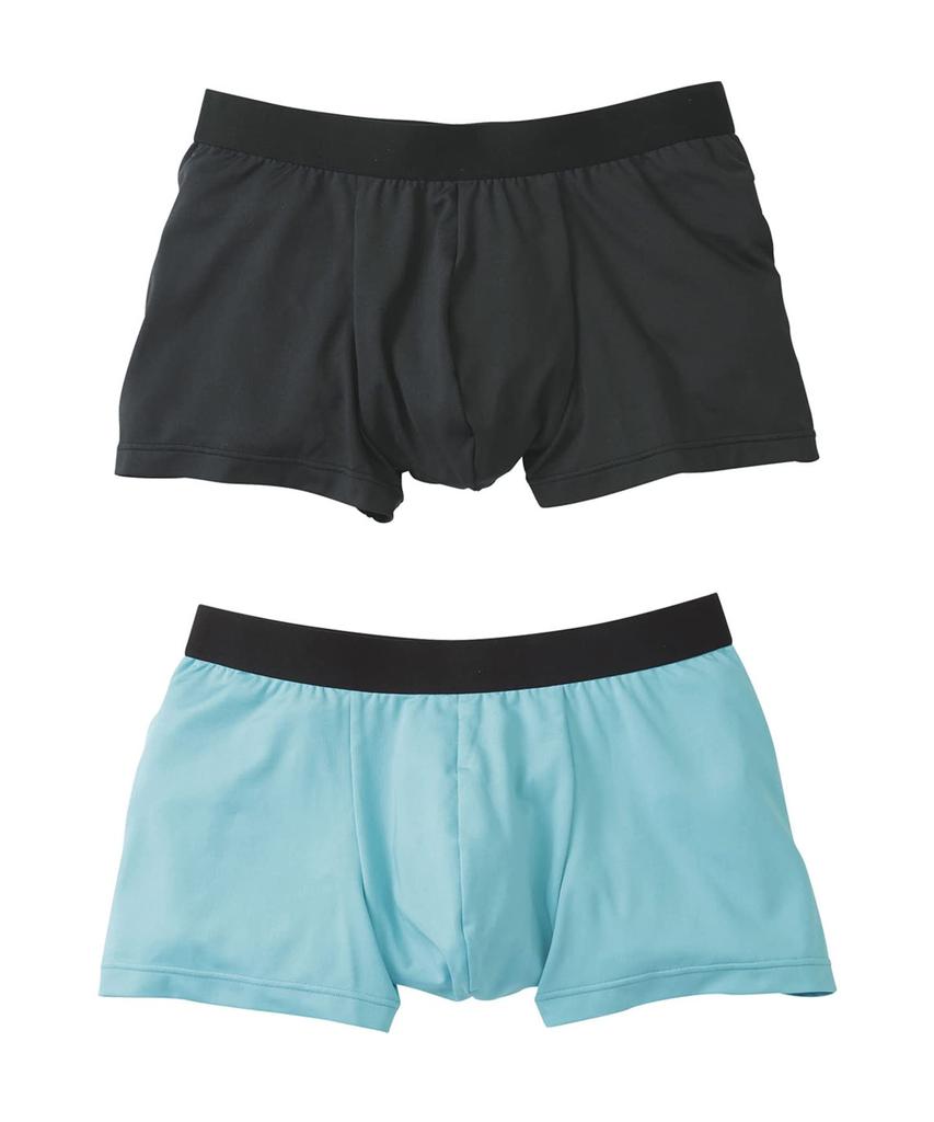 By Wacoal Boxer Shorts of Basic Comfortable Front Reduced Skin Contact Front TU L [Bros Men] [Set 2] Style, Design, Design, Closure, Underwear,