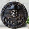 Flat 2D Metal Sign Board Hanging Decorative Wall Art 20x20cm