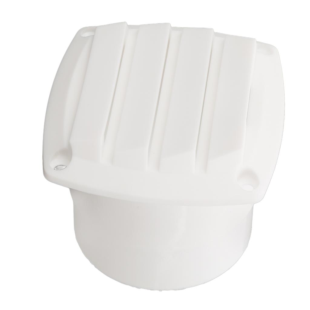 Round Boat Louver Marine Exhaust Air Plastic Vent Straight Through Hose Grille Shutter for Boats