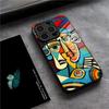 Picasso Abstract Art Painting Phone Case For IPhone 17 Pro Max 15 Pro 16 14 Plus 12 13 Mini 11 Pro Shockproof Glass Cover