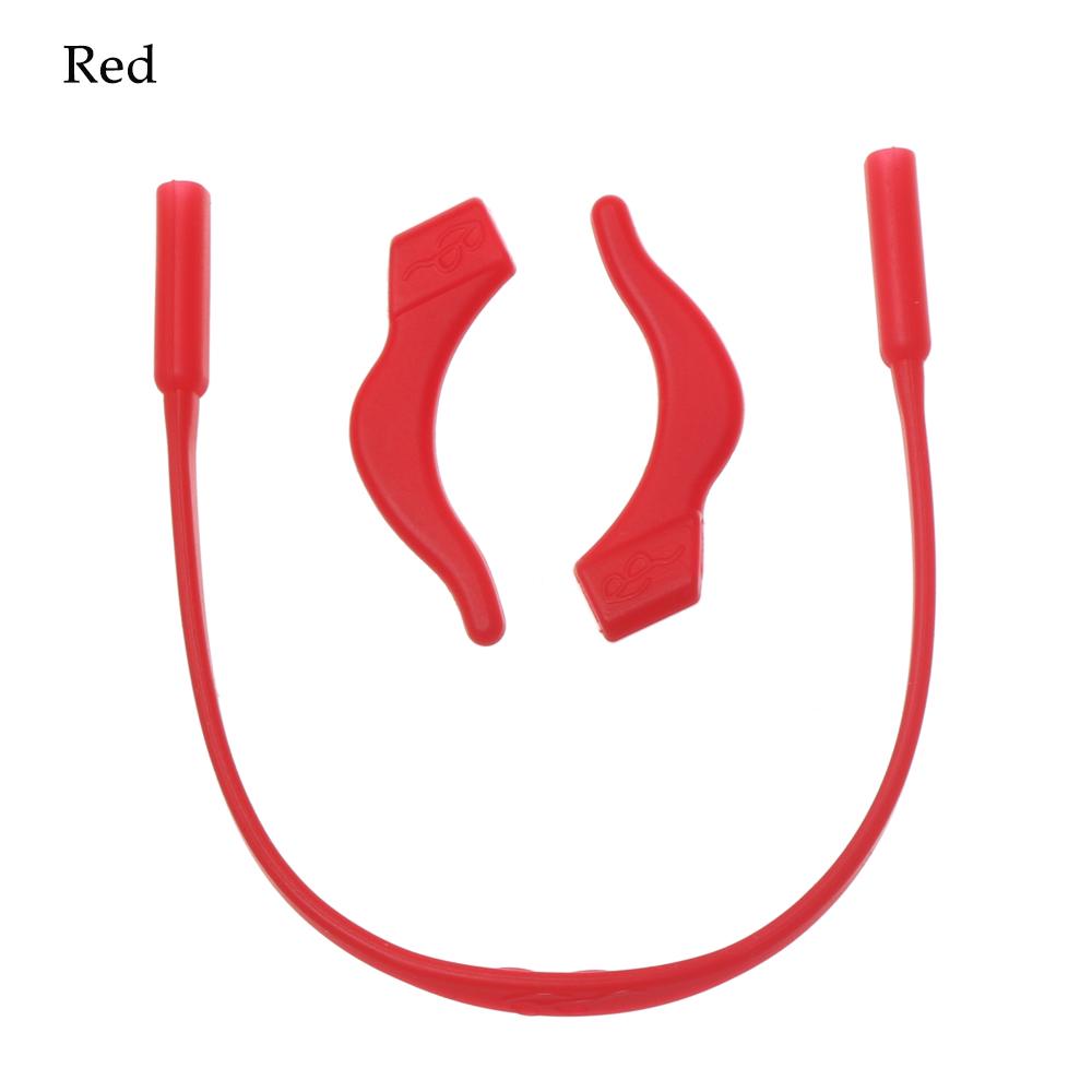 Kids Children Silicone Band Strap+ Ear Hooks for Glasses Eyeglass Sunglasses Glasses Band Strap Glasses Non-slip Silicone Cover