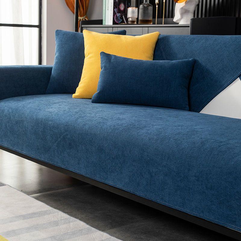 

1 шт. Однотонная вельветовая удобная подушка для дивана, Универсальный забавный нескользящий чехол для дивана на четыре сезона, Вельветовый чехол для защиты мебели от домашних животных 90*160cm