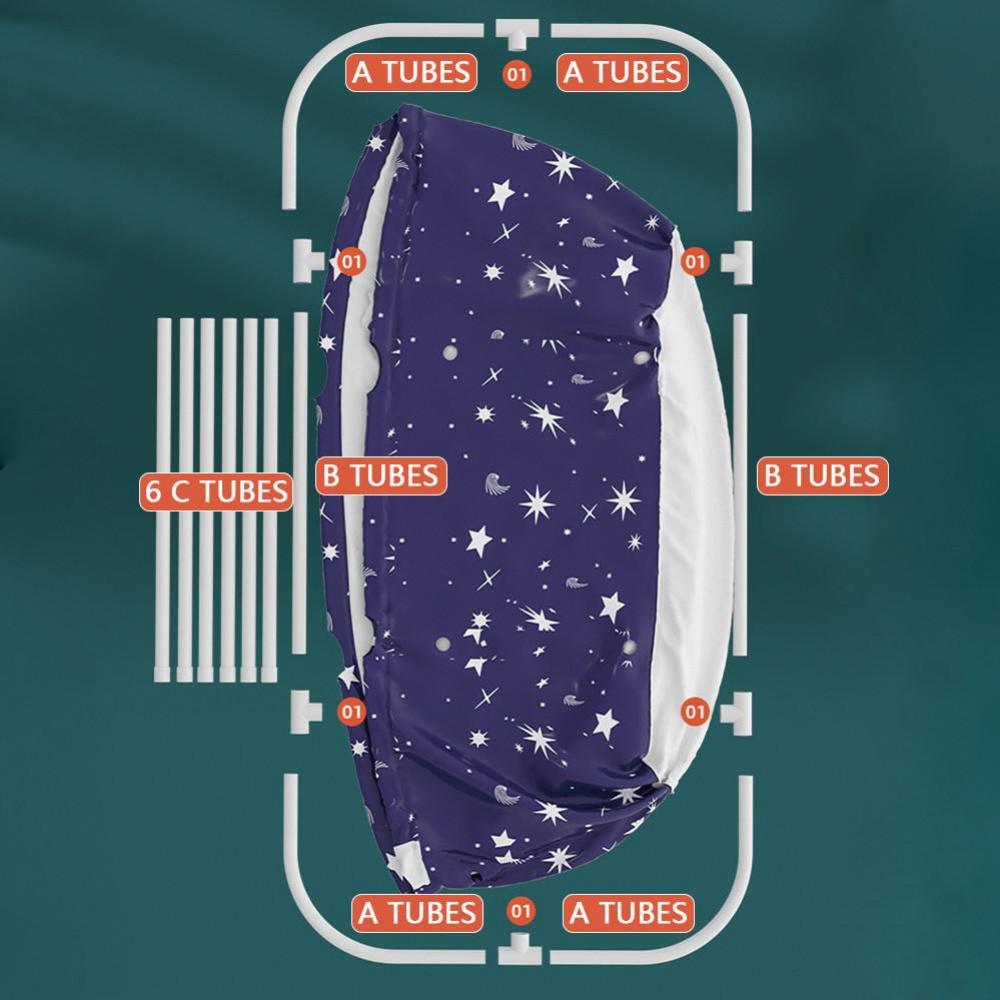 Faltbare tragbare Badewanne für Erwachsene für den Haushalt, Hydrotherapie-Badeeimer, verdickte warme Badewanne, Neu, 120 x 58 x 50 cm