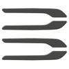 Car Door Handle Cover For Tesla Model Y -2025 Model 3 2017-2025 ABS Imitation Carbon Fiber 4Pcs Auto Interior Accessories