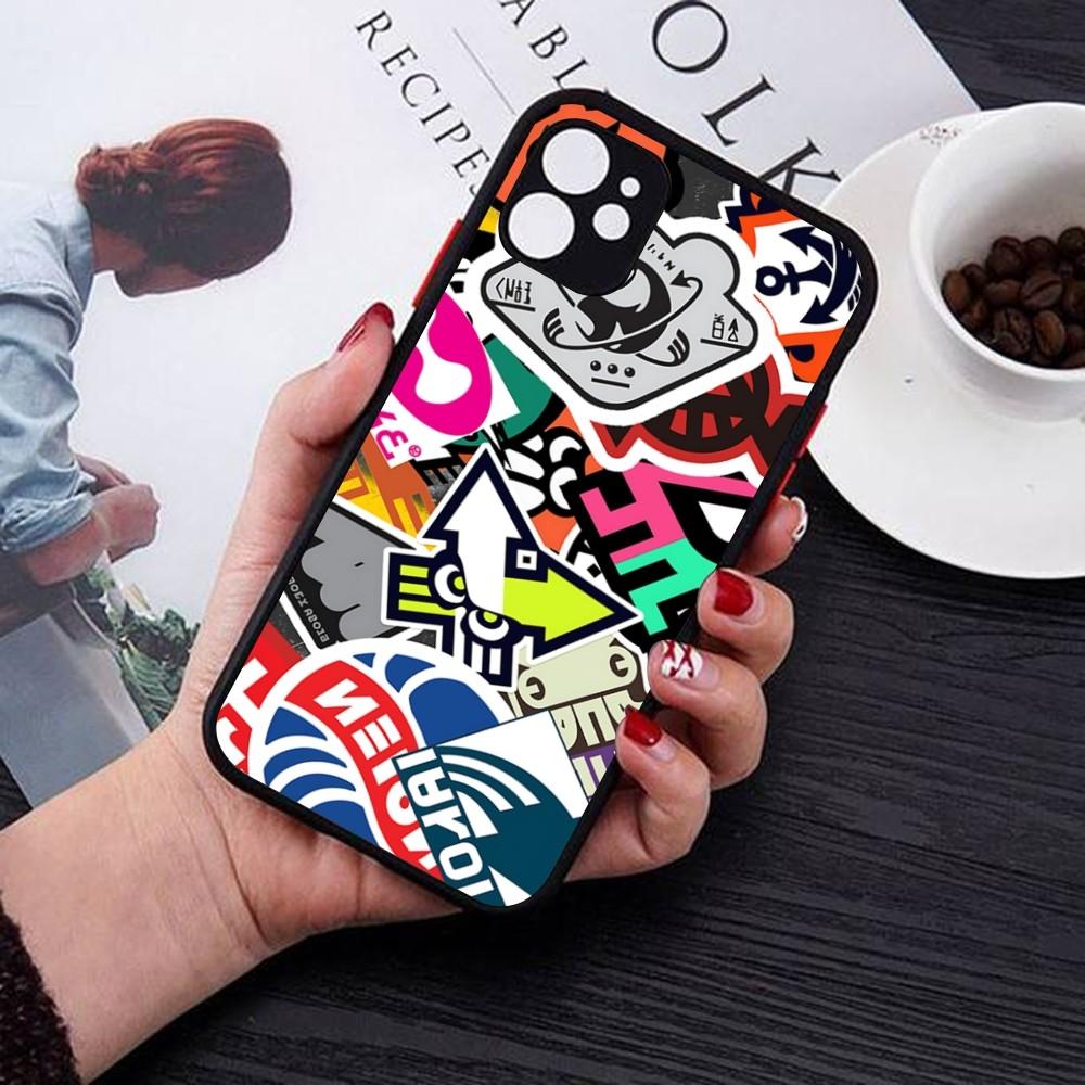 Splatoon Phone Case For IPhone 14 11 12 13 Mini Pro Max 8 7 Plus X XR XS MAX Translucent Matte Cover