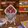 Sterling Silver Imitation Brocade Refrigerator Magnet DIY Kit for Dragon Boat Festival Parent-Child Handmade Activity & Cultural Team Building.