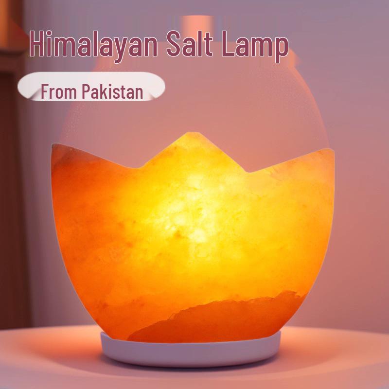 Office Desk Wealth-Attracting Himalayan Salt Lamp - Flawed Item Gift