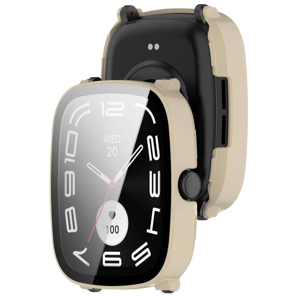 Full Protective Case For Haylou Watch RS5 Glass Screen Protector Case For Haylou RS5 Cover PC 2in1 Shell&Tempered Glass Film