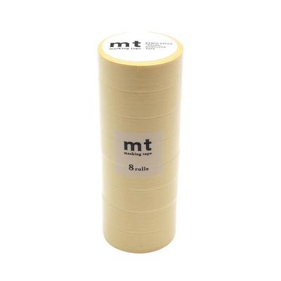 Kamoi Kakoshi Mt Masking 8 15mm Wide X Pastel MT08P487 Tape, Pack, 7m, 487, Sunflower,