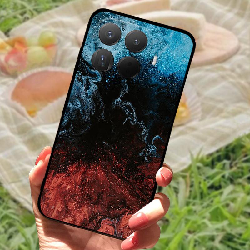 For Xiaomi 15T Pro 15TPro Phone Case Fashion Painting Silicon Soft TPU Cover Coque For Xiaomi 15 T Pro Case Etui Shockproof Capa