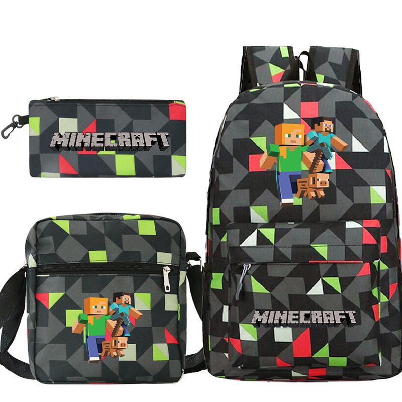 Primary And Secondary School Students Casual Schoolbag Game Merchandise Backpack Set
