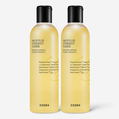 Full Fit Propolis Synergy Toner 280ml ×2 – Honey Glow Hydrating Toner Duo