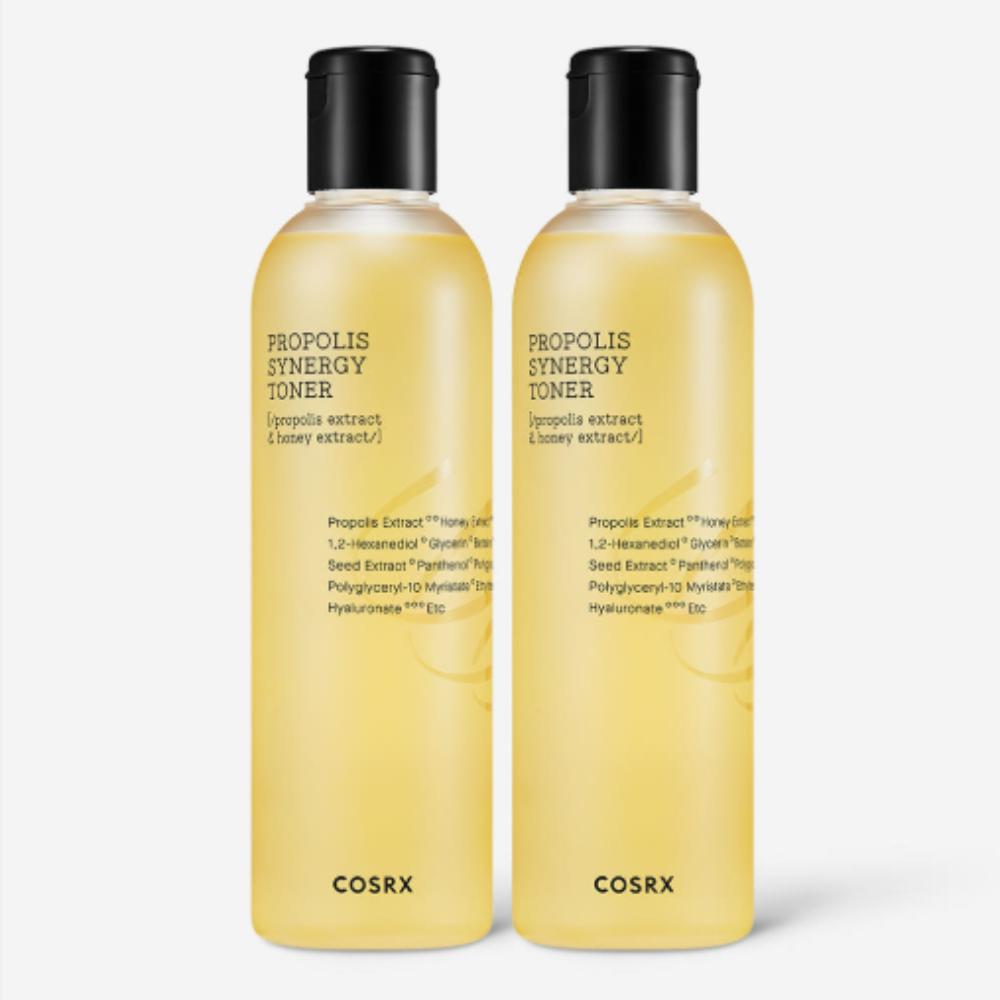 

COSRX Full Fit Propolis Synergy Toner 280ml ×2 – Honey Glow Hydrating Toner Duo