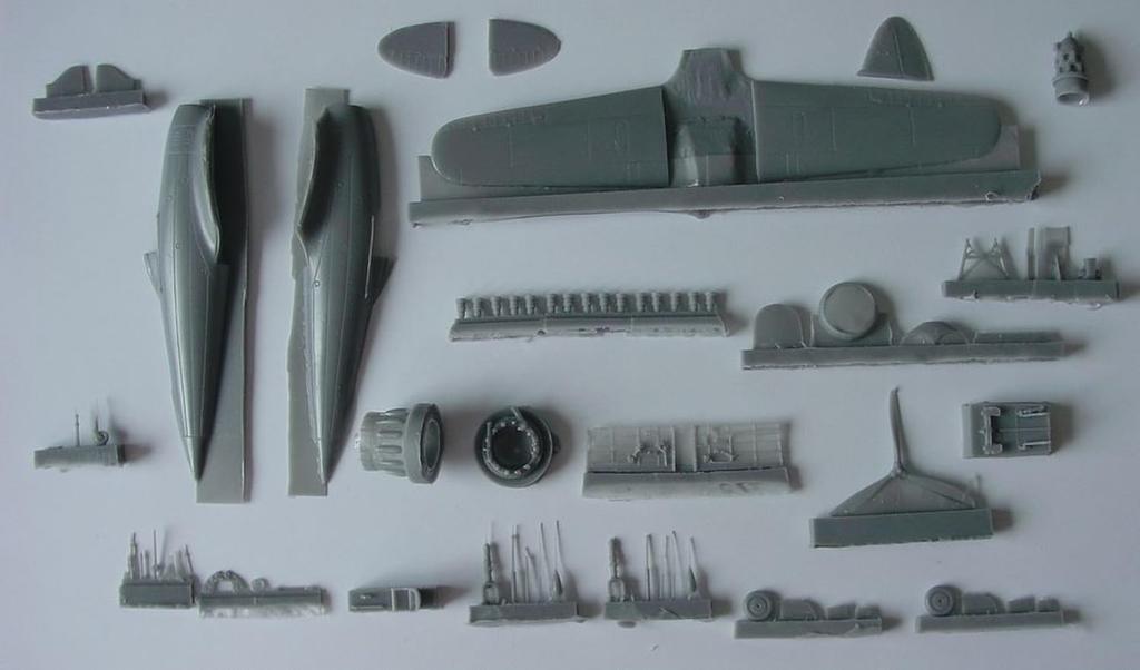 LF Model 1/72 Macchi MC.201 Fighter Resin Kit LFM72102 (Airplane)