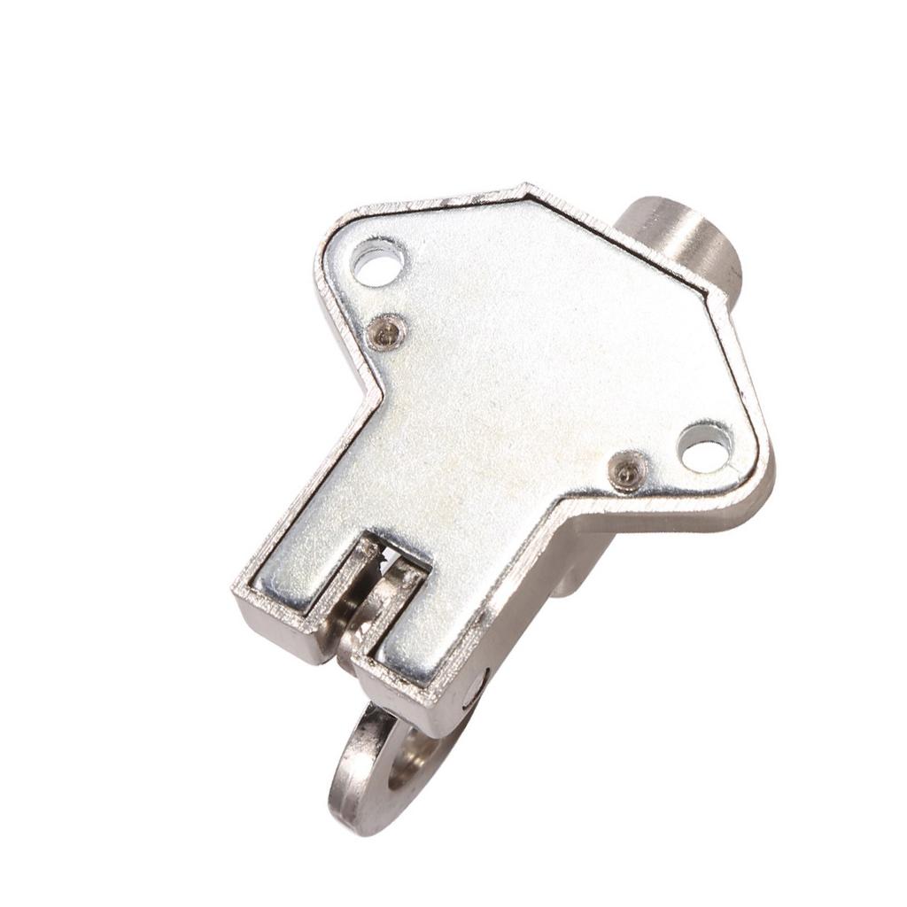 Artykuły do majsterkowania Zamek zabezpieczający Brama okienna Zabezpieczenie Pierścień do pociągania Sprężynowy zasuw do drzwi Zamek aluminiowy Zamek okienny