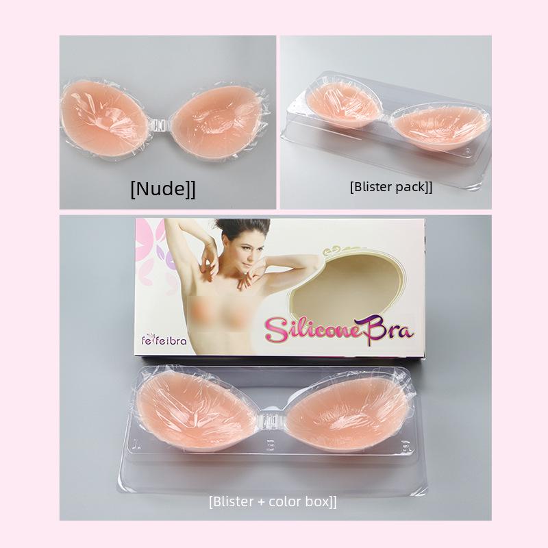 Summer Wedding Silicone Invisible Bra: Lift, Gather & Secure