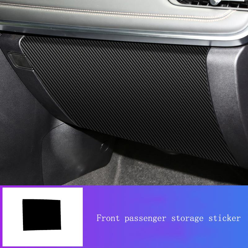 Chery Tiggo 7 Pro Car Interior Sticker Film Central Control Carbon Fiber Lines Modified Auto Decoration