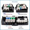 Top-Selling Car Audio Fuse Box: 4-Way/2-In 4-Out Distribution with LED Light Holder