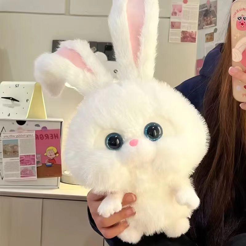 

Плюшева іграшка лялька-кролик маленька біла лялька любовний вихованець великий секрет кролик-бос дарує дівчатам подарунок на день народження День святого Валентина 60cm