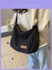 Canvas Bag For Women With Zipper Closure And Interior Phone Pocket For Daily Use