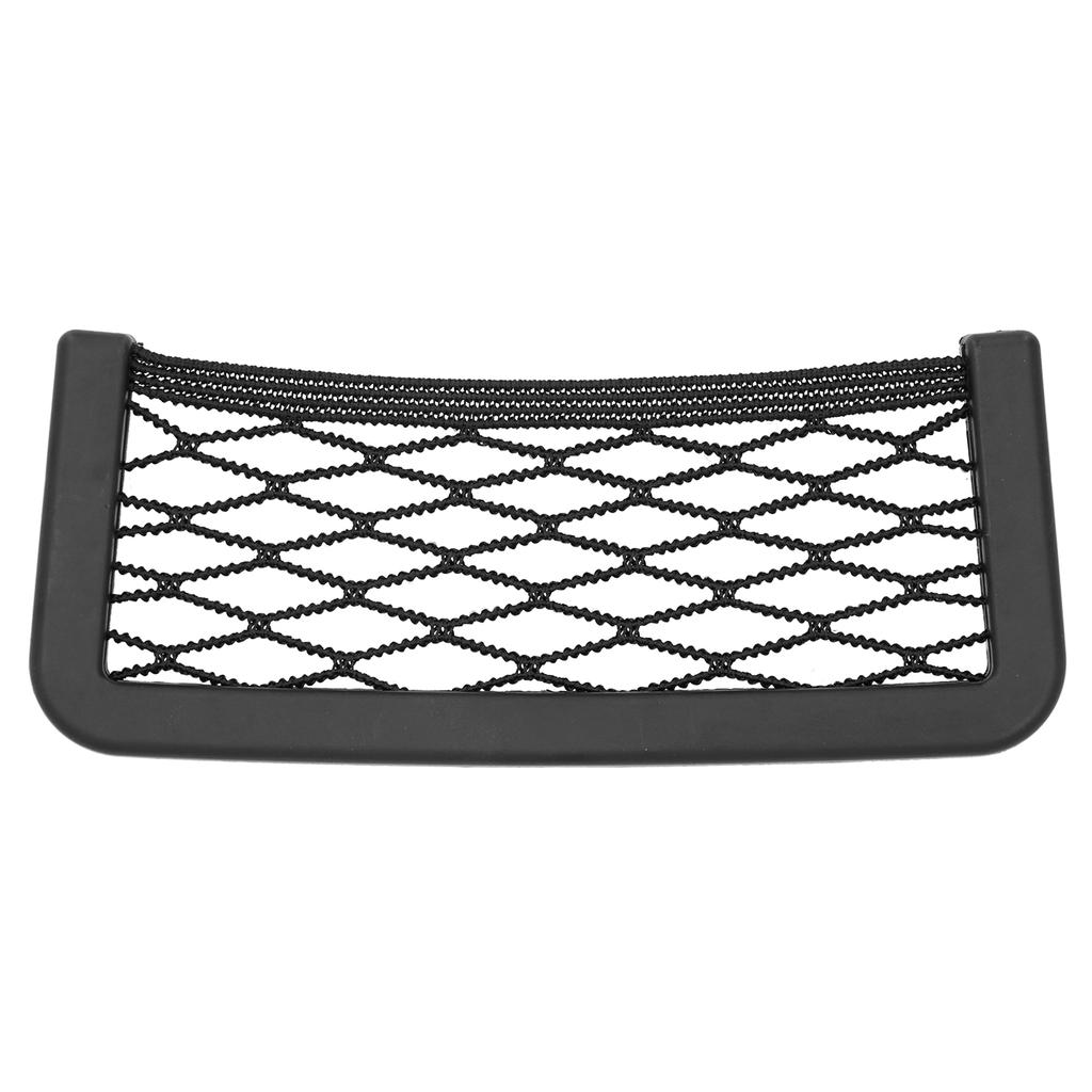 Universal Car Mesh Storage Organizer Mobile Phone Small Items Gadget Holder Auto AccessorySmall 5.7 x 3.5 x 0.4in