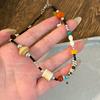 New Chinese Retro Beaded Necklace, Female Ethnicity Temperament, Collarbone Chain, Dopamine Wooden Neck Chain with Jewelry
