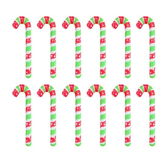 Candy Canes Balloons for Christmas Decorations Large Candy Sticks