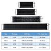 Super Slim LEDs Aquarium Lighting Aquatic Plant Light Extensible Waterproof Clip On Lamp for 40-130CM Fish 30/40/60/90cm 18/23/30W