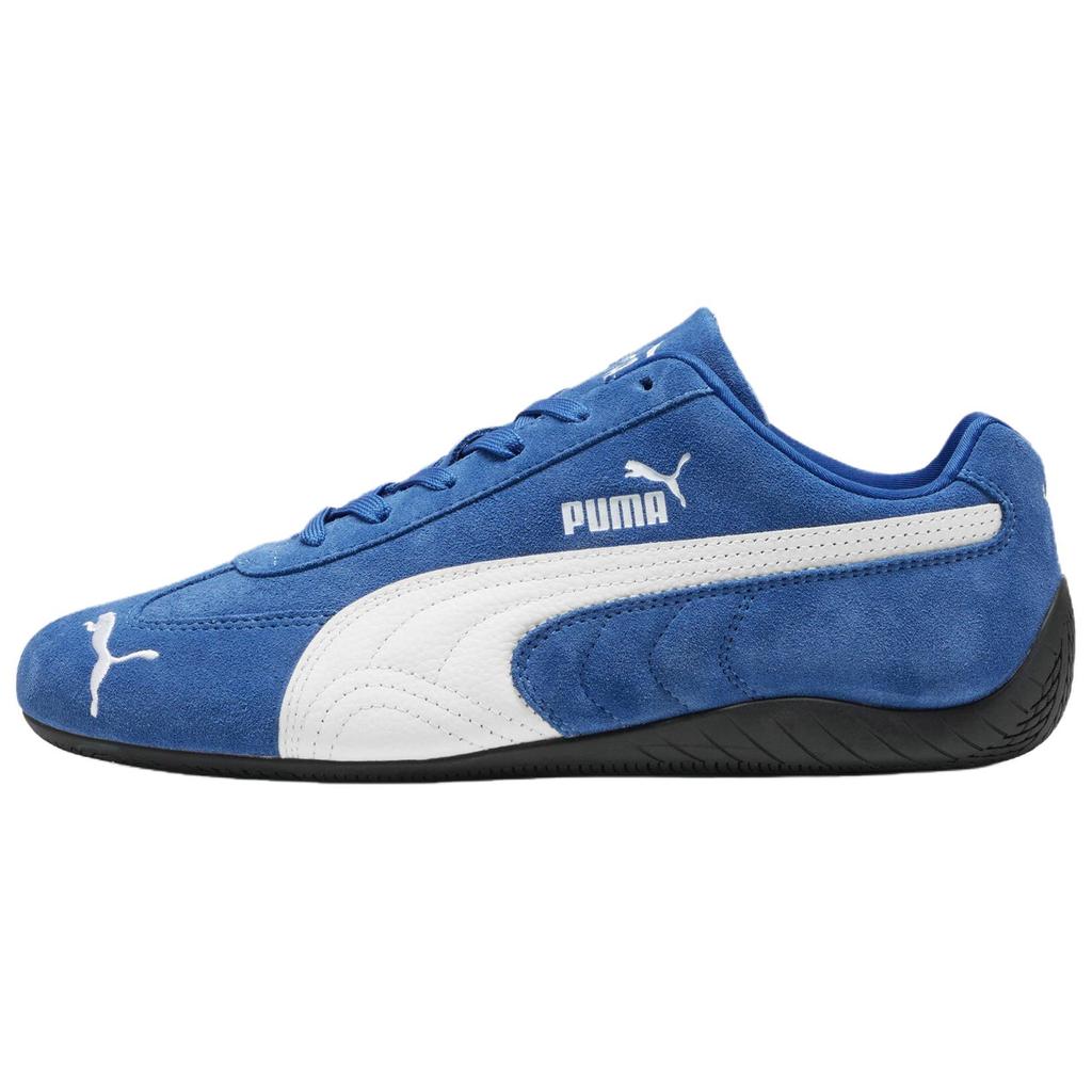 Puma Speedcat Series Racing Shoes Lightweight Comfortable Fashionable Durable Low-Top Casual Shoes Unisex sneaker Blue White 406329-18
