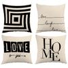 Abstract Natural Elements Pillowcasebedroom Living Room Sofa Home Decor Polyester Cushion Cover With Zipper