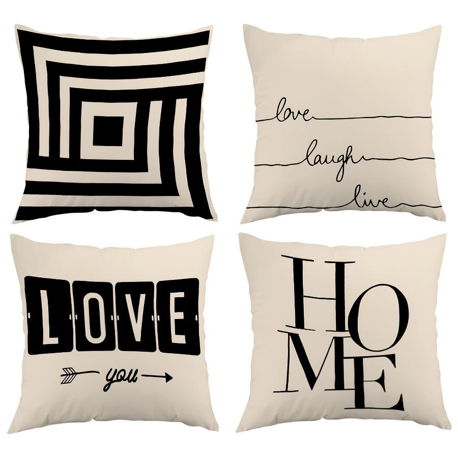Abstract Natural Elements Pillowcasebedroom Living Room Sofa Home Decor Polyester Cushion Cover With Zipper