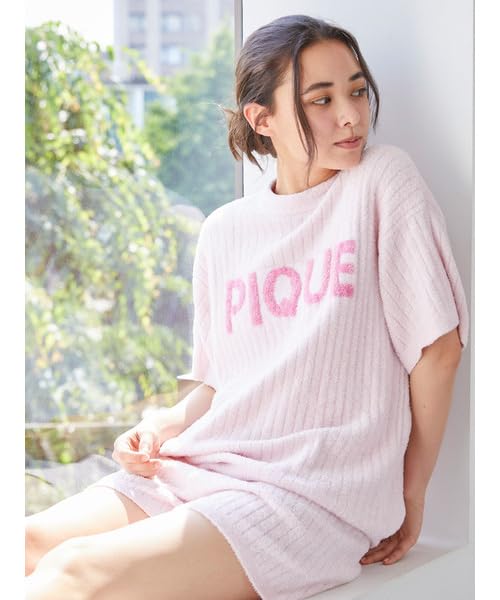 Gelato Pique Ribbed Logo JQD Pullover Shorts Set LAV & (PWNT244116) Women's