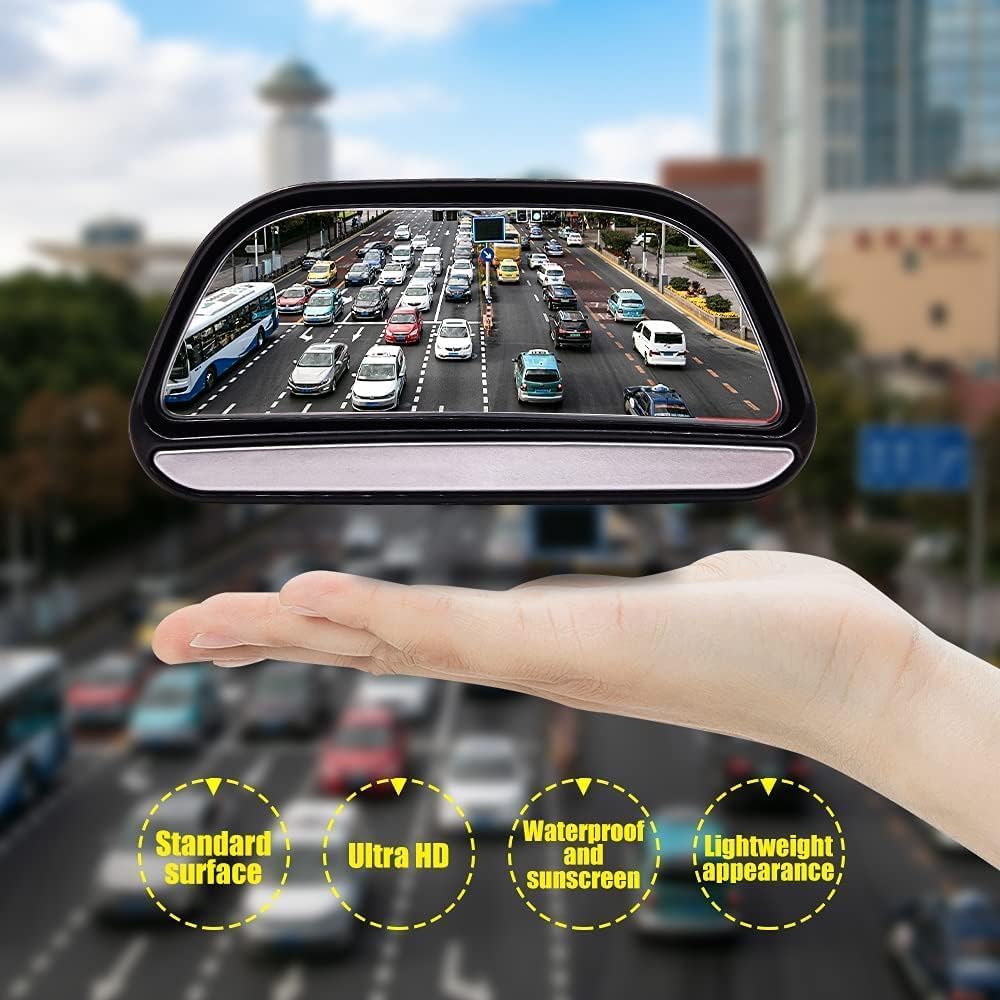 Biqing Side Mirror, Blind Angle, Auxiliary Mirror, Universal Adjustment, Side Mirror, HD Glass, Car