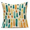 3D Lovely Geometric Simple Pillow Case Polyester Sofa Home Cushion Cover For Bedroom Car Pillowcase Pillow Cover