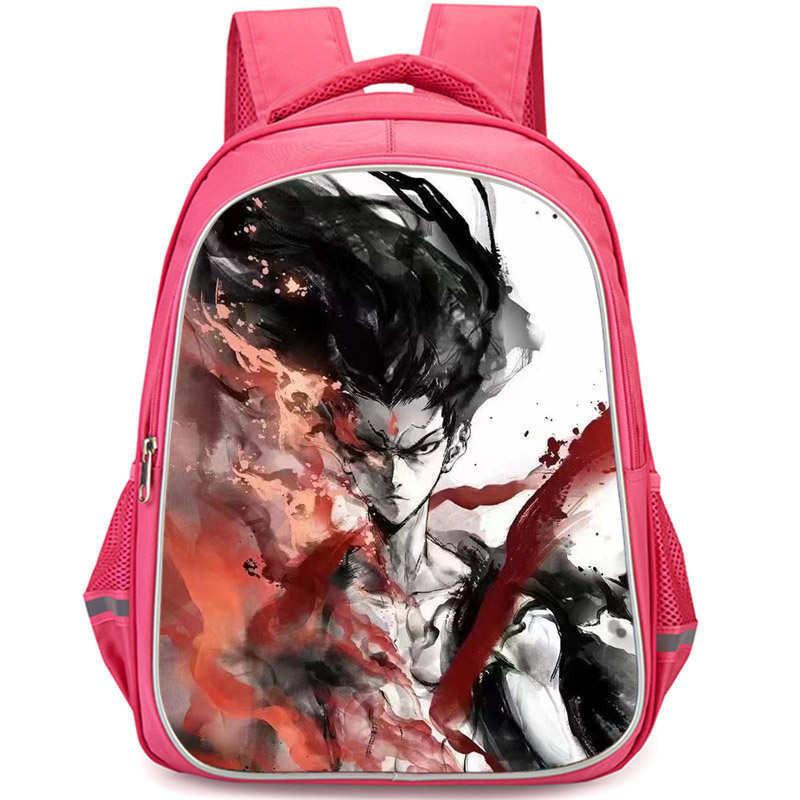 Nezha 2 Mo Tong Nao Hai Ao Bing Girls School Backpack Lightweight Oxford Bookbag Large Capacity For Elementary Students