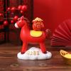 Yousheng Cartoon Horse Figurine Bring Good Luck Wealth Mini Horse Statue Spring Horse Fidget Toy New Year Decoration Ornament