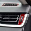 Carbon Fiber Style Air Outlet Trim for Toyota RAV4 XA50 2019-2025 LHD RHD Interior Sticker
