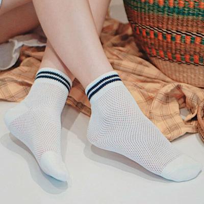 RNOT Sailor Daily Two Line Mesh Socks (6 Colors)