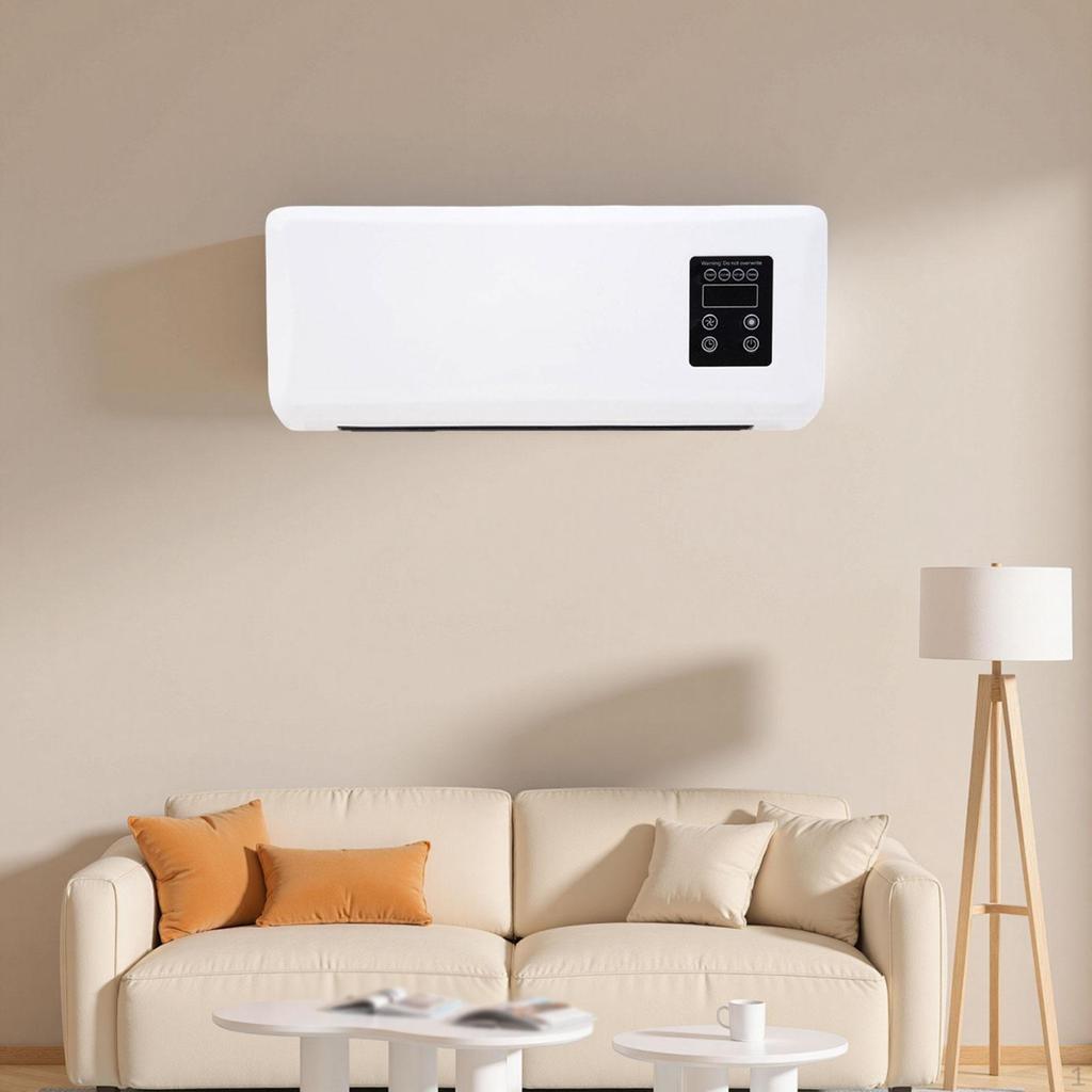 Nástěnný ohřívač Tichý 1500W Malý domácí pro byt Kancelář