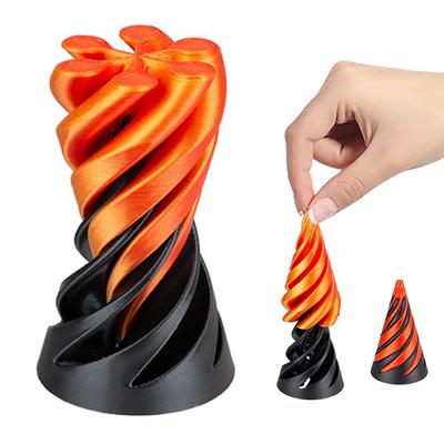 Impossible Pyramid Passthrough Sculpture Helix Screw Fidget 3D Toy Spiral Cone Decompression Anxiety Relief Kid Adult Toy Gift