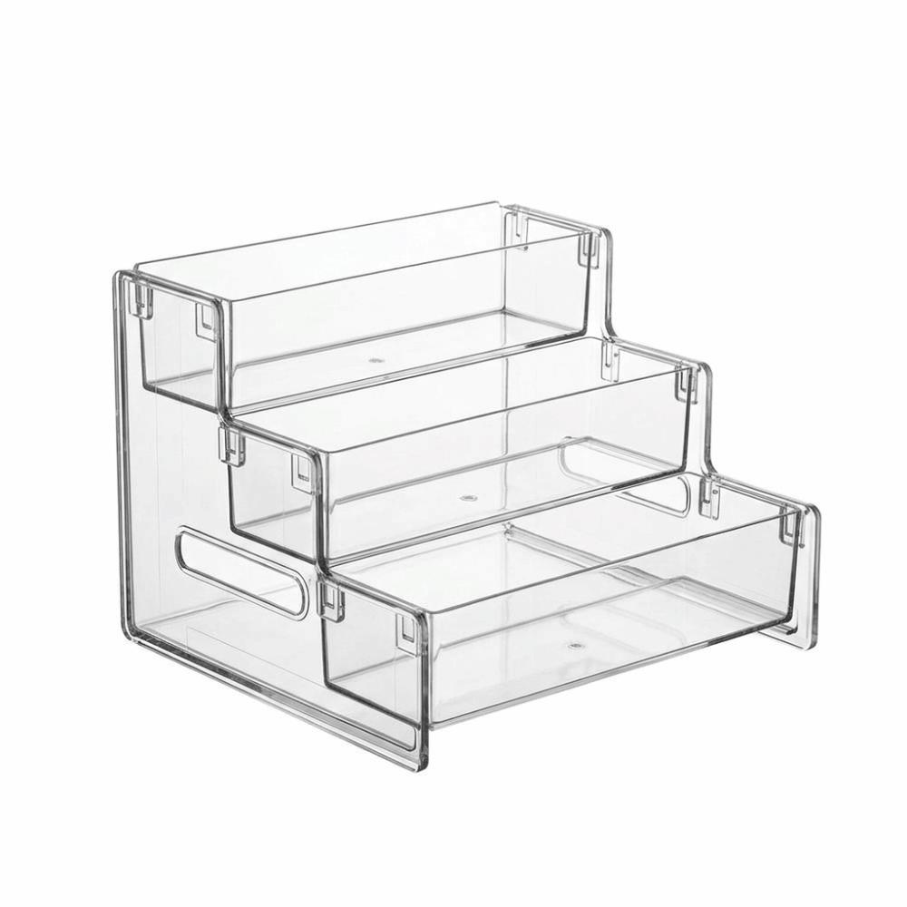 Space Save Jewelry Cosmetic Storage Tray with A Drawer Nail Polish Perfume Stand Holder Home Use