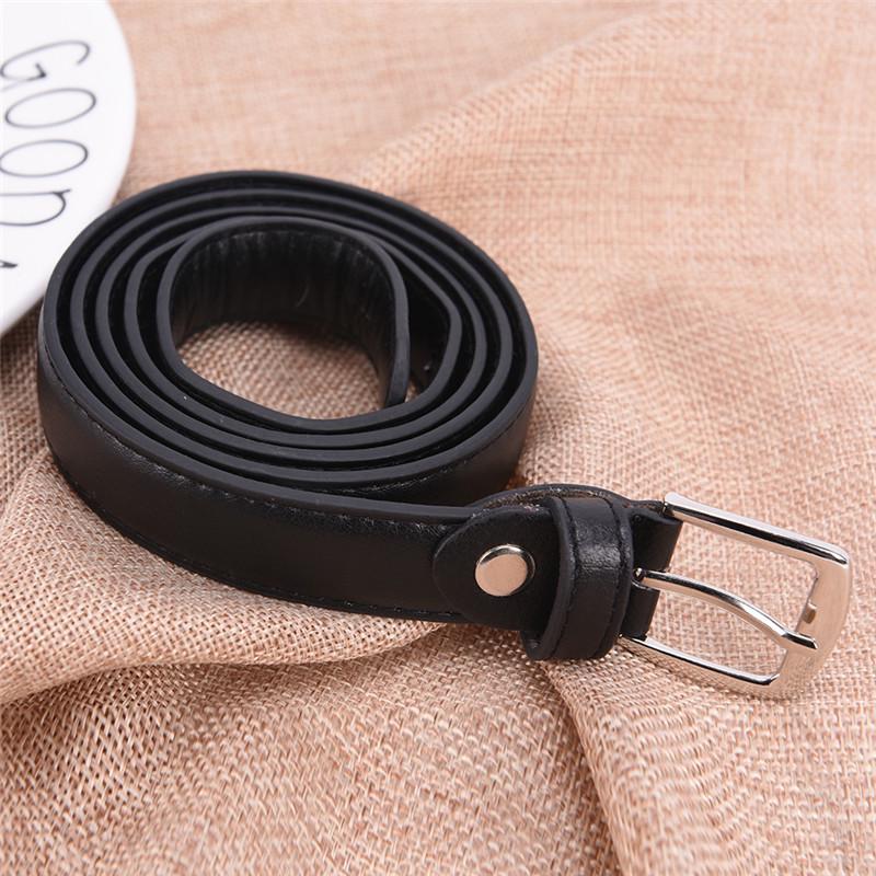 2017   Women Belts Leather Metal Pin Buckle Waist Belt Waistband
