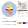 Punch Needle Starter Kit  DIY Handicraft Kit for Beginners Adults Cake Needle Punch Embroidery Kit  DIY Crafts Gift
