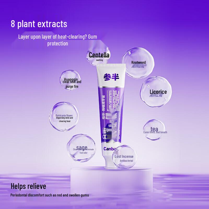 Canban Plant Clear Toothpaste