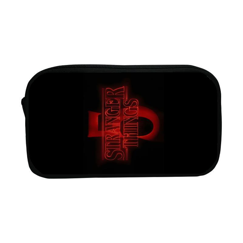 Stranger Things Large Capacity Pencil Case for Students - Stationery Storage Bag