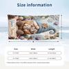 Gnome Theme Beach Towel Personalized Custom Name & Text Soft Quick Dry Beach Towel for Swimming Travel