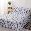 3Pcs Bed Sheet Lace Skirt Elastic Fitted Double Bedspread With Pillowcases Mattress Cover Bedding Set Elastic Bedsheet Set